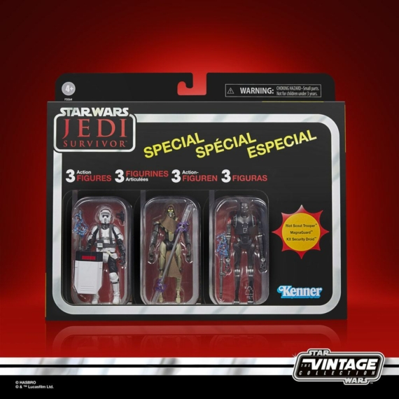 Star Wars Jedi: Survivor Vintage Collection  3-Pack 2022 Special 
