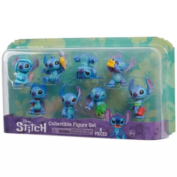 Lilo és Stitch 8db-os Figura Kollekció