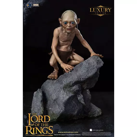 Lord of the Rings Akció Figura 1/6 Gollum (Luxury Edition) 19 cm