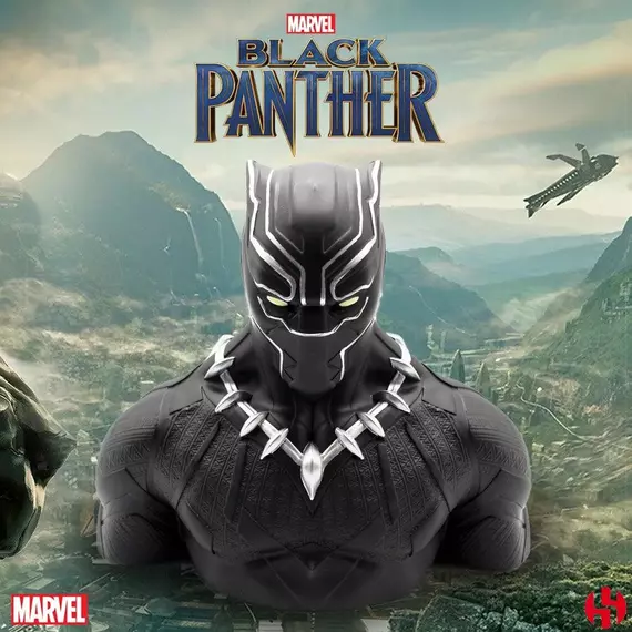 Marvel Comics Persely Black Panther Wakanda Deluxe 20 cm