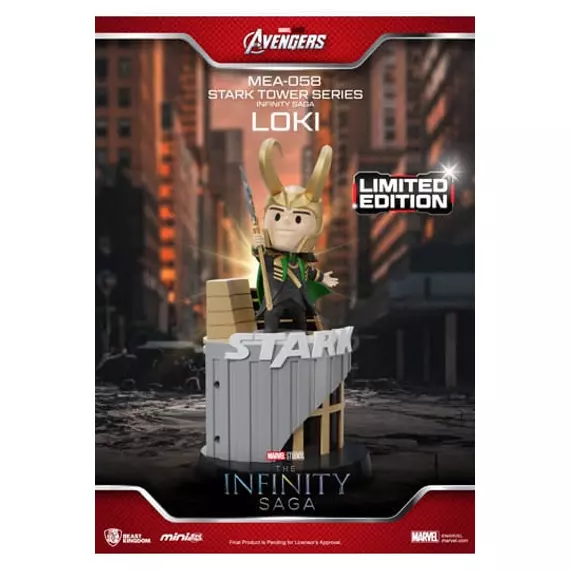 Előrendelhető Marvel Mini Egg Attack Figura Stark Torony Loki 12 cm