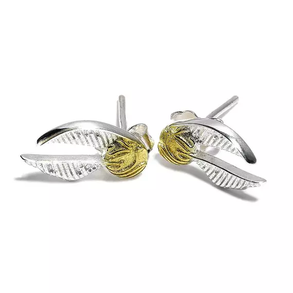 Harry Potter Golden Snitch Fülbevaló (Sterling Silver)