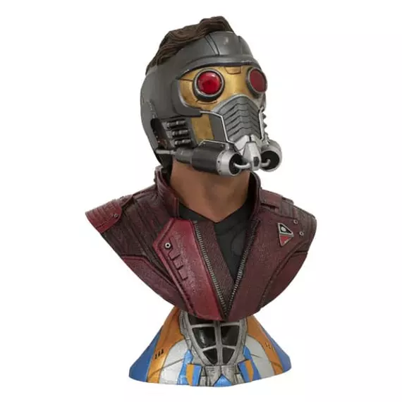 Előrendelhető Avengers: Endgame Legends in 3D Mellszobor Star-Lord 25 cm