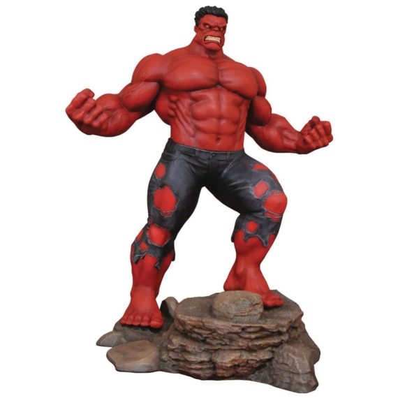 Marvel Gallery PVC Diorama Red Hulk 25 cm
