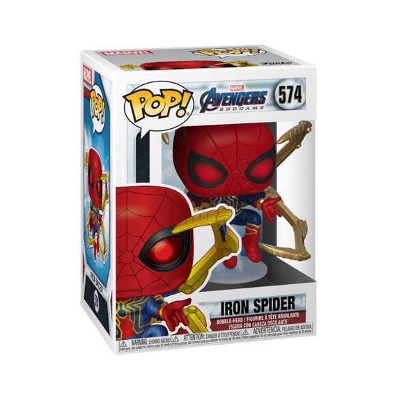Avengers: Endgame POP! Movies Vinyl Akció Figura Iron Spider w/Nano Gauntlet 9 cm
