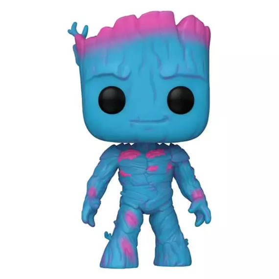 Előrendelhető Guardians of the Galaxy Vol. 3 FUNKO POP! Figura Groot (BLKLT) 25 cm