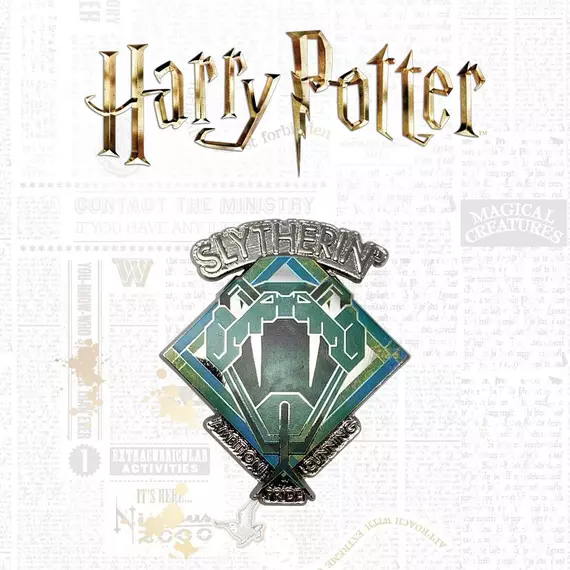 Harry Potter Kitűző Slytherin Limited Edition