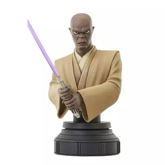 Előrendelhető Star Wars The Clone Wars Szobor Mace Windu 15 cm