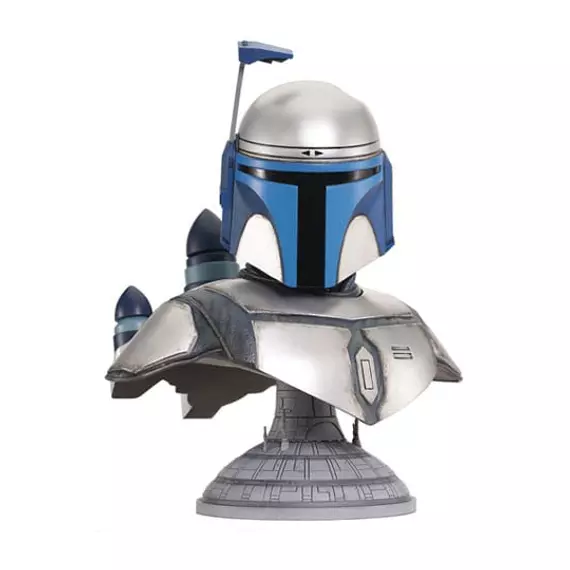 Előrendelhető Star Wars Episode II Jango Fett Mellszobor 25 cm