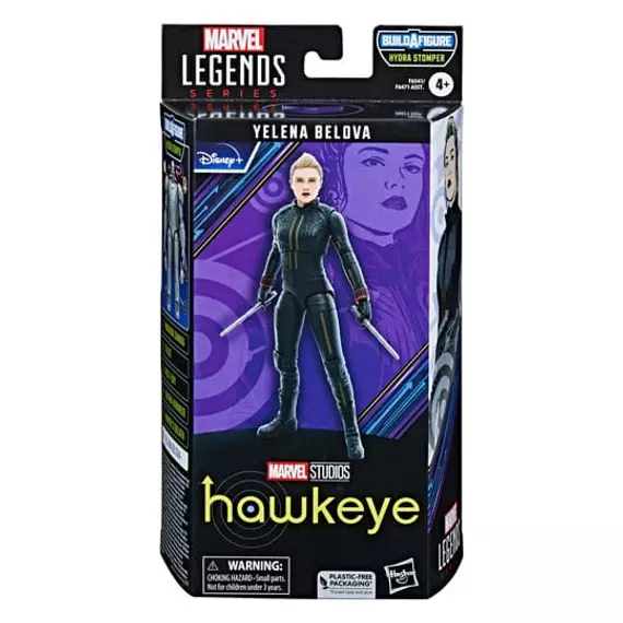 Hawkeye Marvel Legends Akció Figura Yelena Belova (BAF: Hydra Stomper) 15 cm