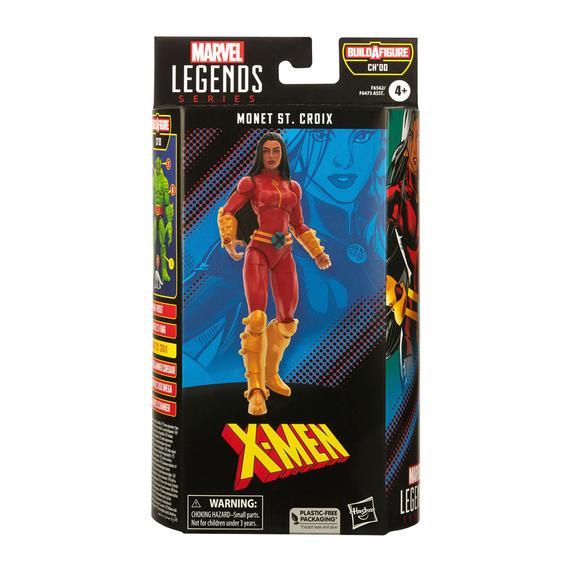 X-Men Marvel Legends Akció Figura Ch'od BAF: Monet St. Croix 15 cm