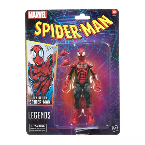 Spider-Man Marvel Legends Retro Collection Akció Figura Ben Reilly Spider-Man 15 cm