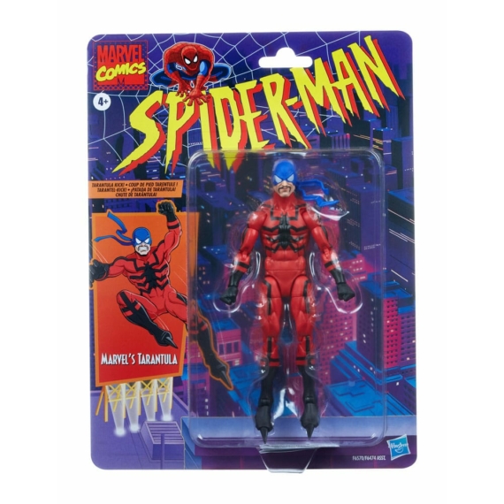 Spider-Man Marvel Legends Retro Collection Akció Figura Marvel's Tarantula 15 cm