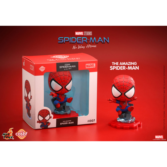 Spider-Man: No Way Home Cosbi Mini Figura - The Amazing Spider-Man 8 cm