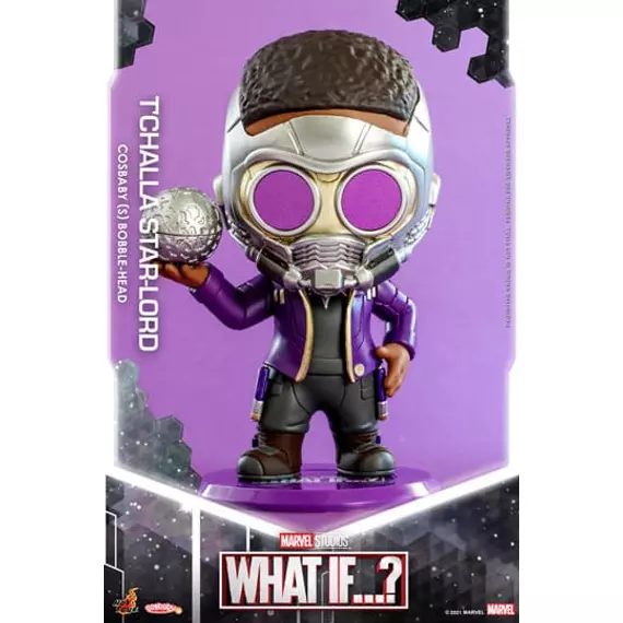 What If...? Cosbaby (S) Figura T'Challa Star-Lord 10 cm