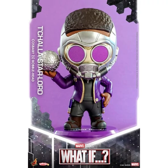 What If...? Cosbaby (S) Figura T'Challa Star-Lord 10 cm