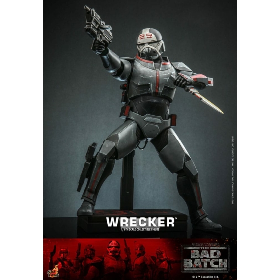 Előrendelhető Star Wars: The Bad Batch Figura Wrecker 33 cm