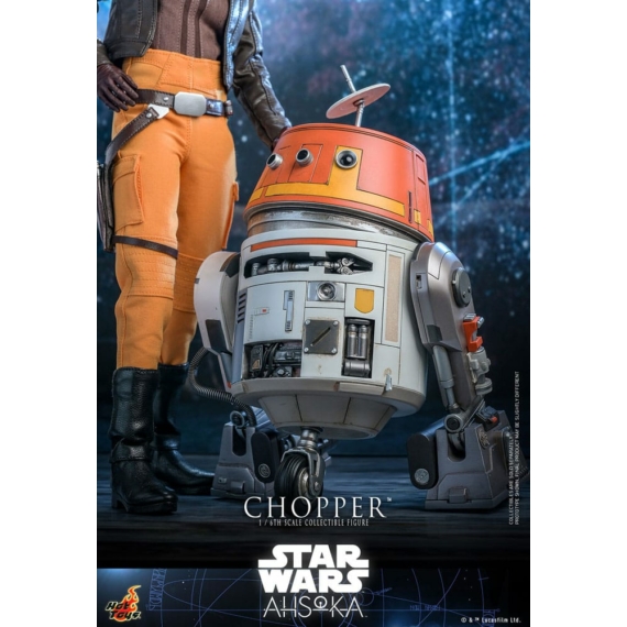 Előrendelhető Star Wars: Ahsoka Action Figure 1/6 Chopper 18 cm
