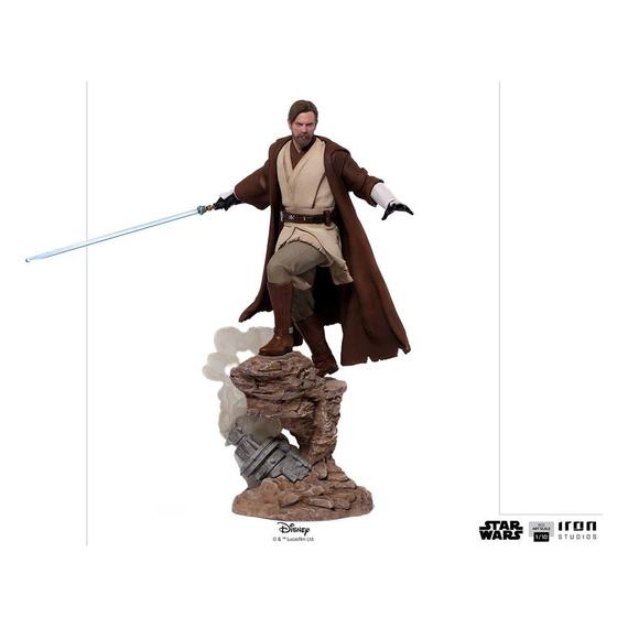 Star Wars Deluxe BDS Art Scale Iron Studios Szobor 1/10 Obi-Wan Kenobi 28 cm