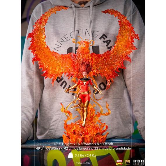 Marvel Comics BDS Deluxe Art Scale Szobor iron Studios 1/10 Phoenix (X-Men) 49 cm