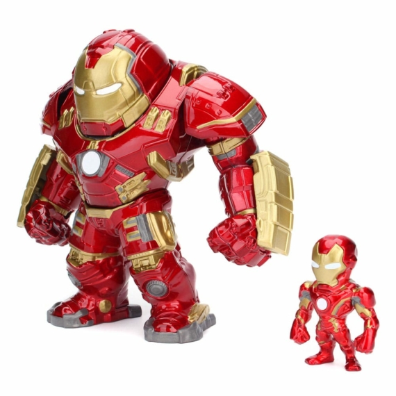 Marvel Metal Figurák Iron Man & Hulkbuster 5-15 cm