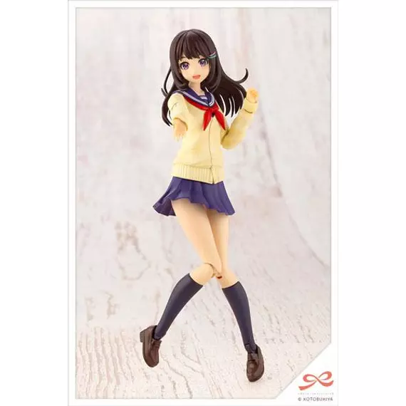 Sousai Shojo Teien Plastic Model Kit 1/10 Madoka Yuki Touou High School Winter Clothes 15 cm