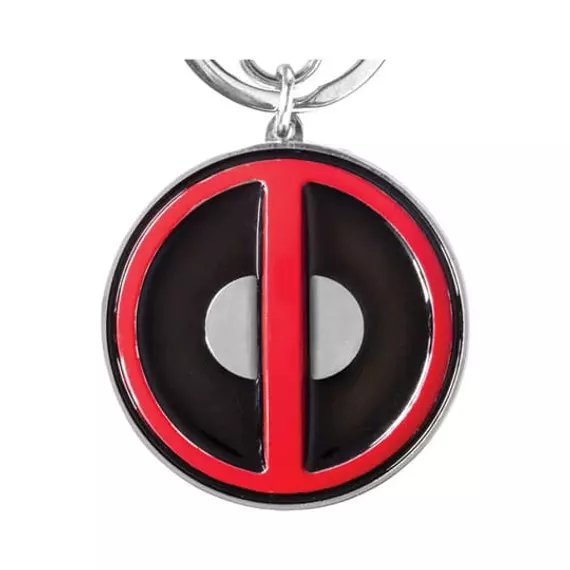 Előrendelhető Marvel Deadpool Logo Kulcstartó