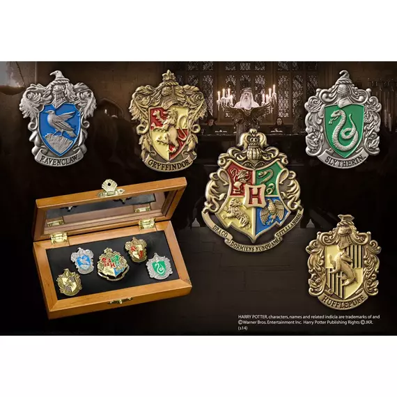 Harry Potter Kitűző Csomag 5 Darabos Hogwarts Houses