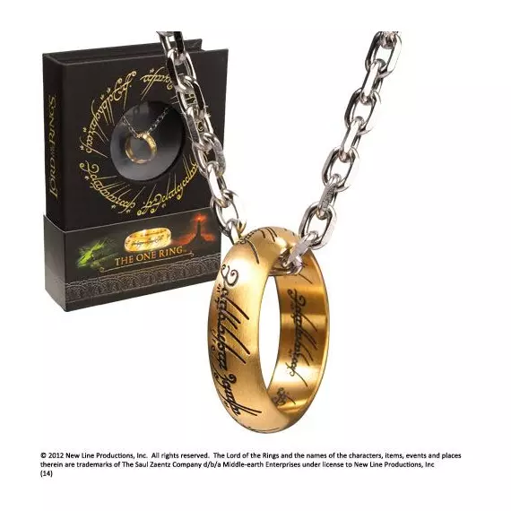 Lord of the Rings The One Ring Necklace Nyaklánc