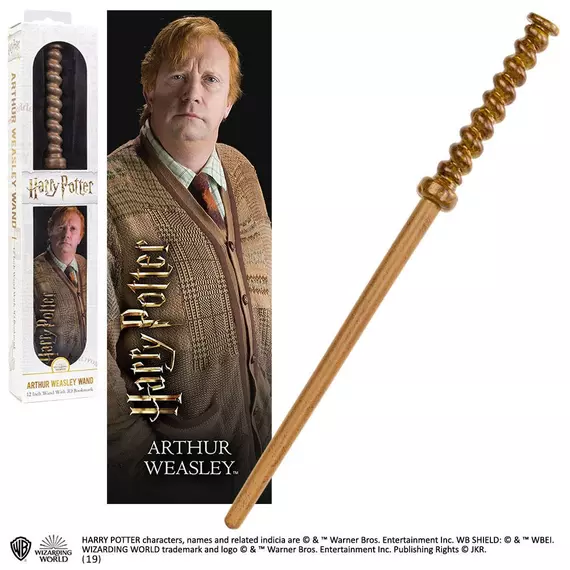 Harry Potter PVC Varázspálca Replica Arthur Weasley 30 cm