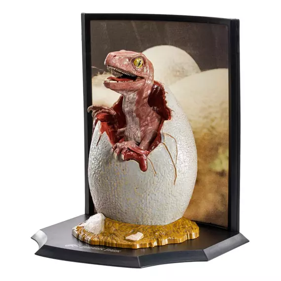 Jurassic Park Toyllectible Treasure Szobor Raptor Egg Life Finds A Way 12 cm