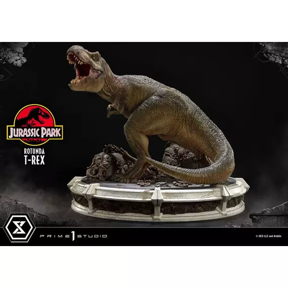 Jurassic Park Szobor 1/6 Rotunda T-Rex 37 cm