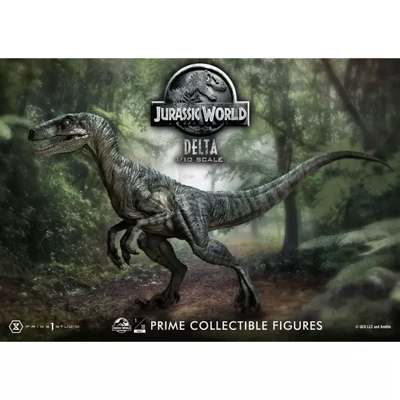 Jurassic World: Fallen Kingdom Prime Collectibles Szobor 1/10 Delta 17 cm