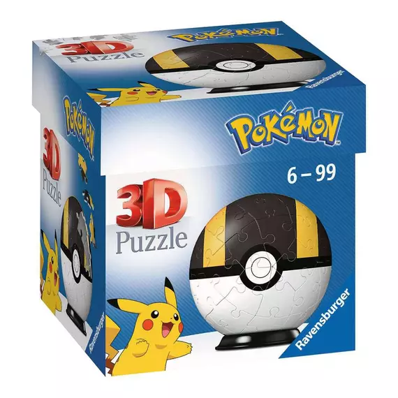 Pokémon 3D Puzzle Pokéballs: Ultra Ball (55 darabos)