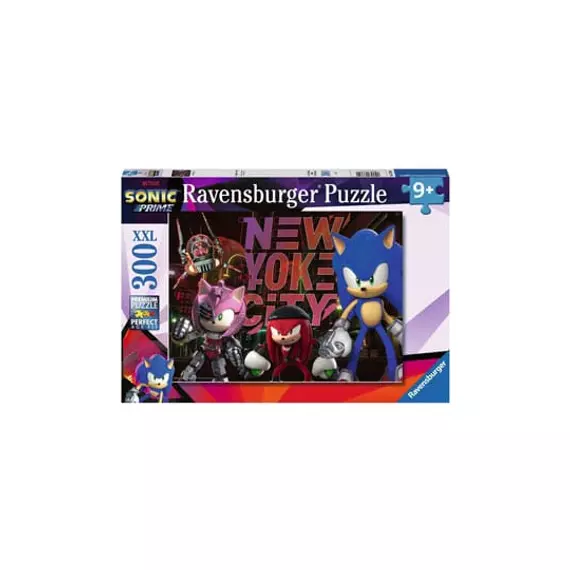 Sonic Prime Children's Jigsaw Puzzle XXL New York City (300 db)