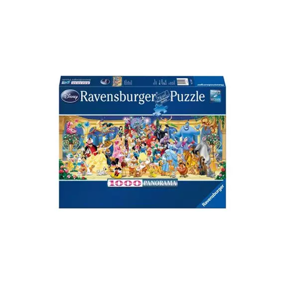 Disney Panorama Jigsaw Puzzle Group Photo (1000 db)