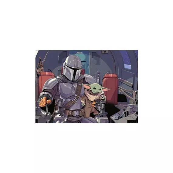 Star Wars The Mandalorian Jigsaw Puzzle Cartoon (1000 db)