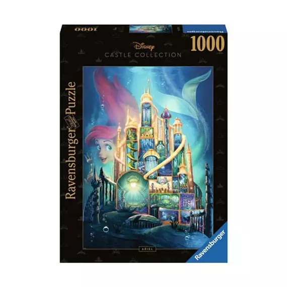 Disney Castle Collection Jigsaw Puzzle Ariel (The Little Mermaid) (1000 db)