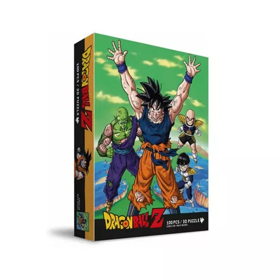 Dragon Ball Z Jigsaw Puzzle with 3D-Effect Namek Heroes (100 db)