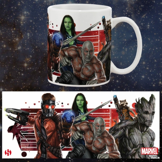Guardians of the Galaxy Bögre Guardians of the Galaxy 300 ml