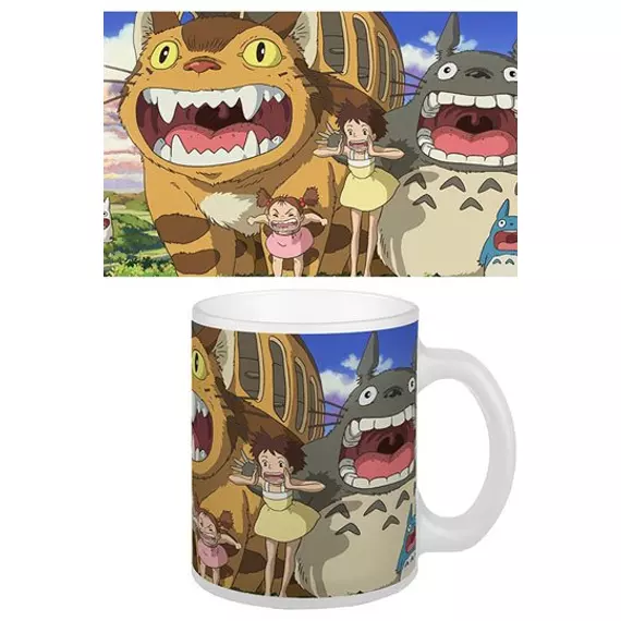 Studio Ghibli Bögre Nekobus & Totoro