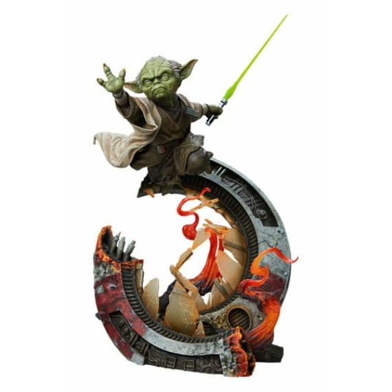 Előrendelhető Star Wars Mythos Szobor Yoda 43 cm