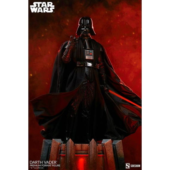 Előrendelhető Star Wars Prémium Szobor Darth Vader 63 cm