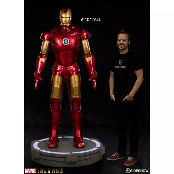 Előrendelhető Iron Man Életnagyságú Szobor Iron Man III 210 cm