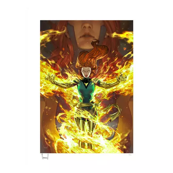Marvel Art Print Jean Grey: Phoenix Transformation 46 x 61 cm