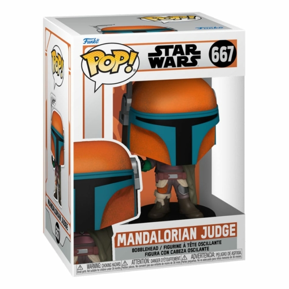 Star Wars: The Mandalorian Funko POP! Figura - The Judge 9 cm