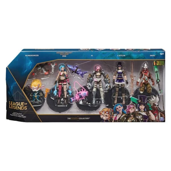 League of Legends Deluxe Akció Figura 5 db-os Pack 10 cm