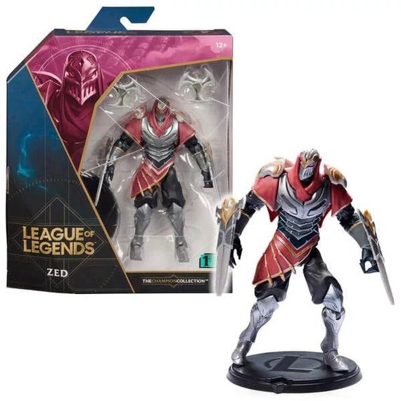 League of Legends Deluxe Akció Figura - Zed 15 cm