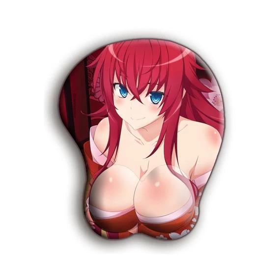 Highschool DxD 3D Silicone Mousepad Rias Egérpad