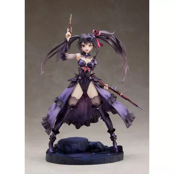 Taito Prize Date A Bullet Spiritale Szobor 1/7 Kurumi Tokisaki Gunner Ver. 25 cm